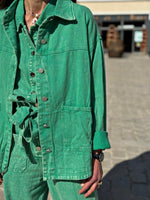 Charger l'image dans la galerie, Veste/Surchemise Verte effet délavé - NYSA
