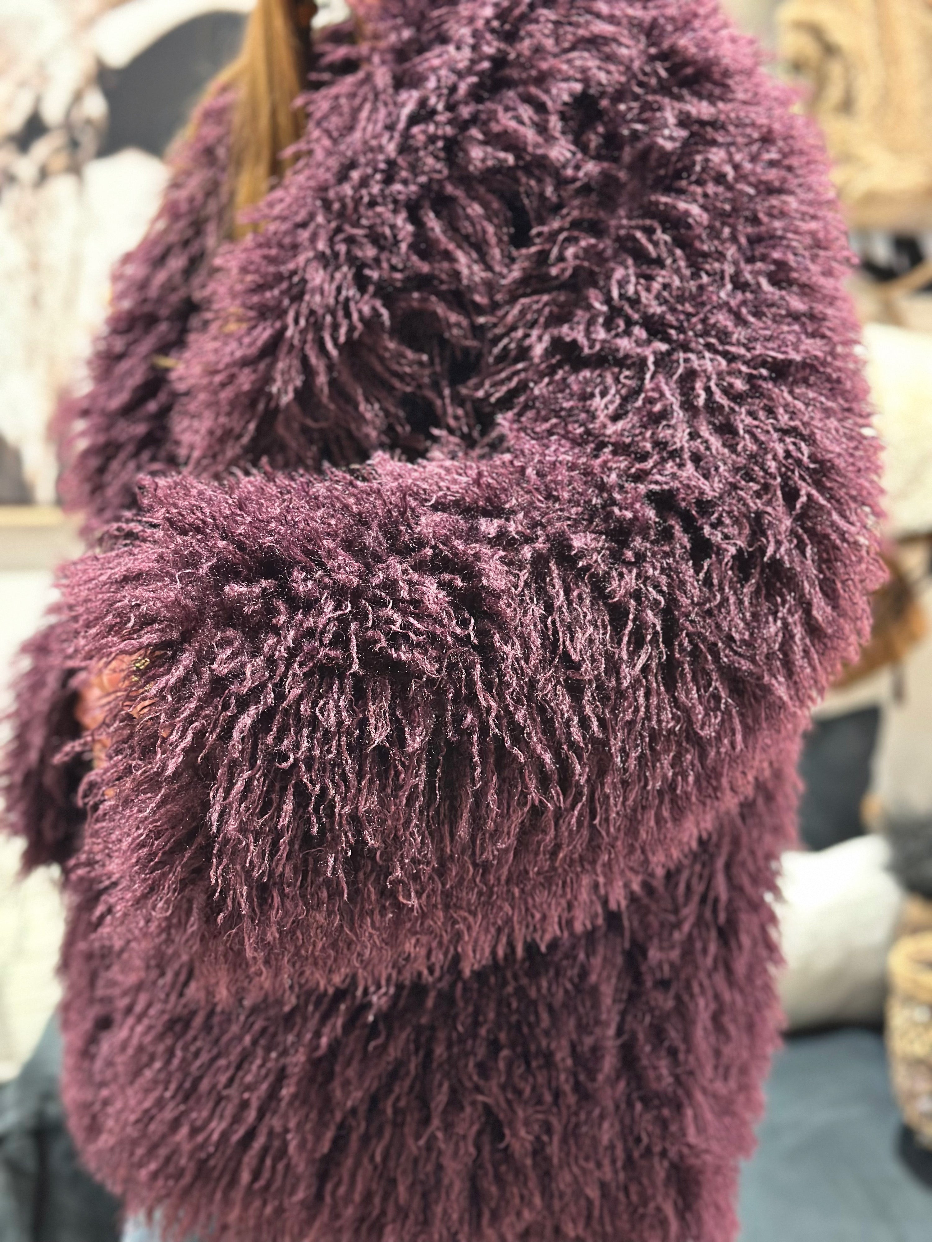 Veste NINA Aubergine