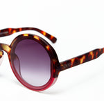 Charger l'image dans la galerie, Lunettes de soleil MONICA havana rose - OKKIA
