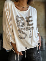 Charger l'image dans la galerie, Tee shirt BEST Ecru
