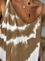 Charger l'image dans la galerie, Robe tie &amp; dye DUNE Camel

