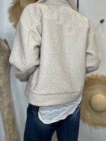 Charger l'image dans la galerie, Blouson bouclette GAB Beige
