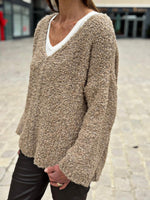 Charger l&#39;image dans la galerie, Pull ALVAR Camel
