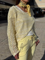 Charger l'image dans la galerie, Pull MINO Jaune
