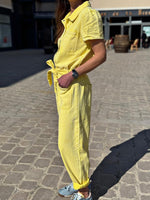 Charger l'image dans la galerie, Combinaison pantalon Jaune - AZURA
