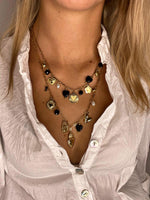 Charger l&#39;image dans la galerie, Collier LALIE Noir
