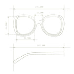 Charger l'image dans la galerie, Lunettes de soleil ANNA transparente - OKKIA
