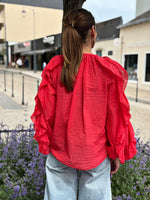 Charger l&#39;image dans la galerie, Chemise NINA Rouge
