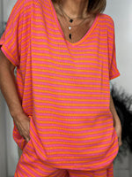 Charger l'image dans la galerie, Ensemble short SUNNY Orange
