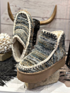 Boots VICTORIA Bleu