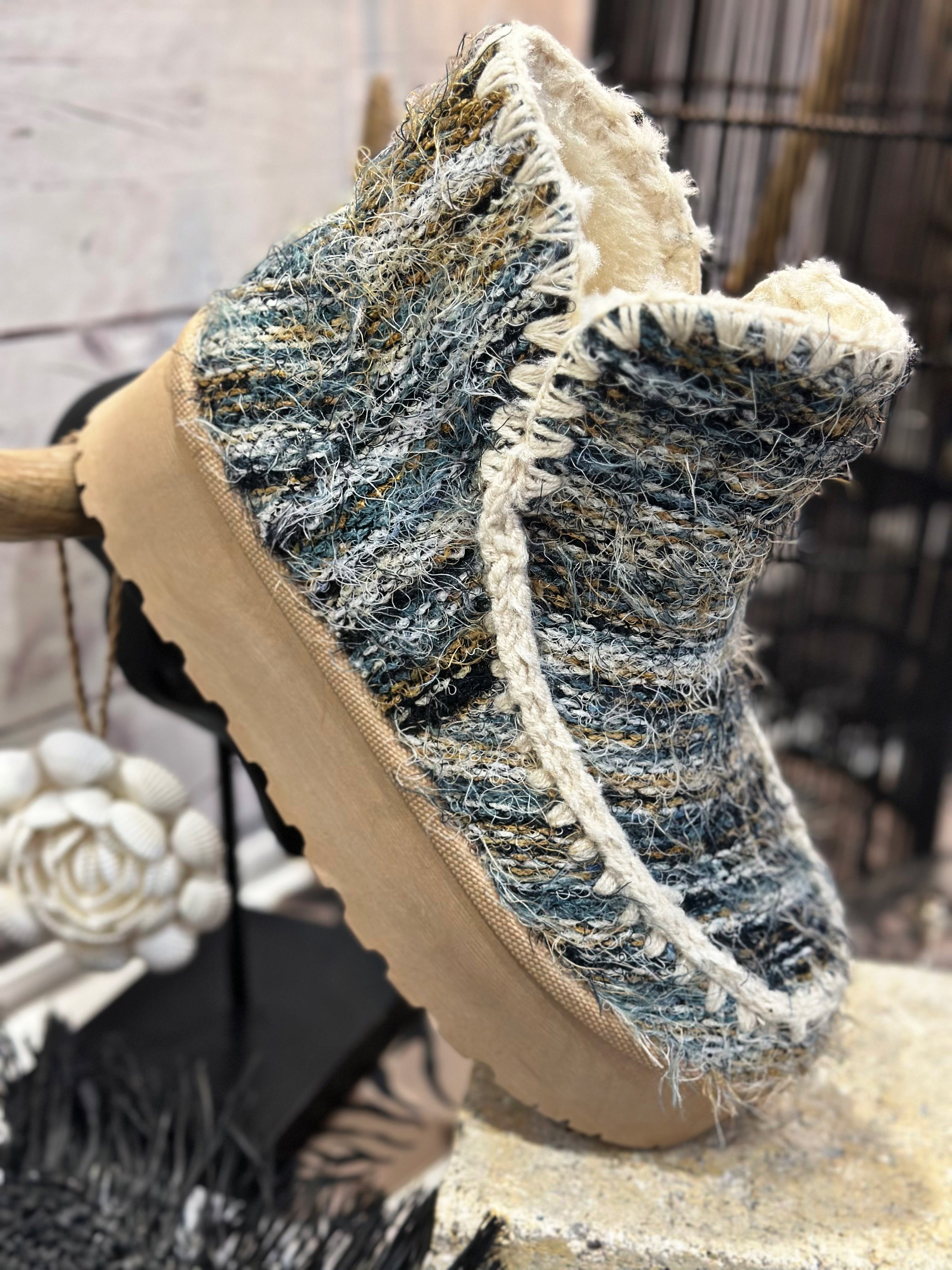 Boots VICTORIA Bleu