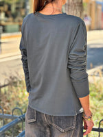 Charger l'image dans la galerie, Tee shirt KALI Gris anthracite
