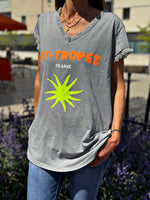 Charger l&#39;image dans la galerie, Tee shirt ST-TROPEZ Gris
