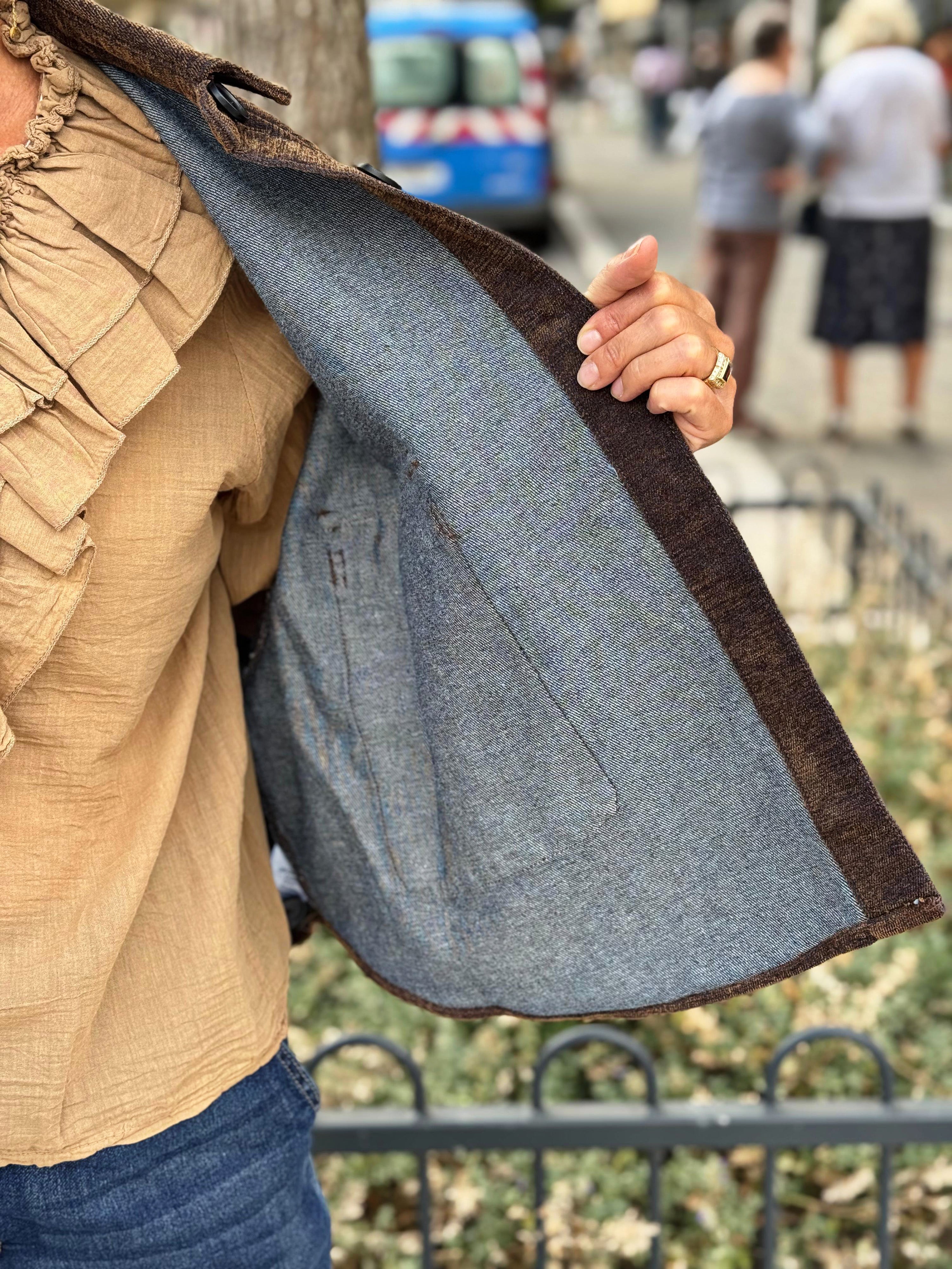 Blouson RAF Choco