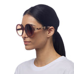 Charger l'image dans la galerie, Lunettes de soleil MONICA pink havana - OKKIA

