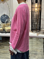Charger l'image dans la galerie, Pull doux TAO Rose malabar
