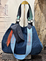 Charger l&#39;image dans la galerie, Sac VIBE SUMMER Bleu jeans foncé
