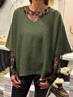 Charger l'image dans la galerie, Pull doux LALY Kaki
