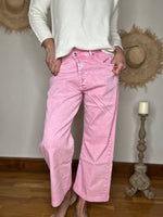 Charger l'image dans la galerie, Pantalon PASCAL Rose (Modèle ZOE chez Place du Jour)
