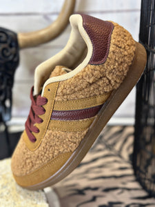 Baskets KENZA Camel