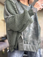 Load image into Gallery viewer, Khaki BALI Sweatshirt
