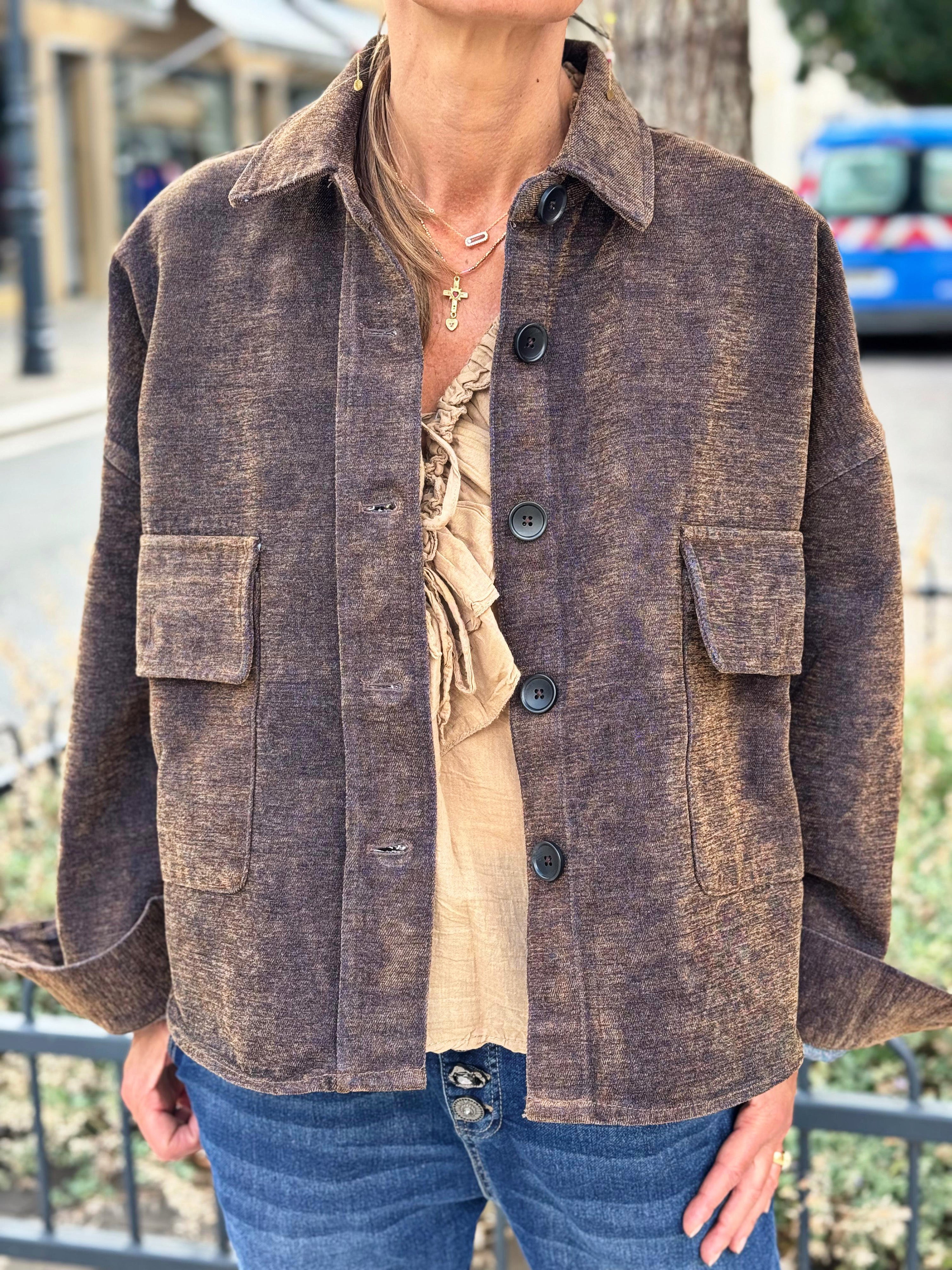 Blouson RAF Choco