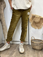 Charger l&#39;image dans la galerie, Pantalon NAHO Olive
