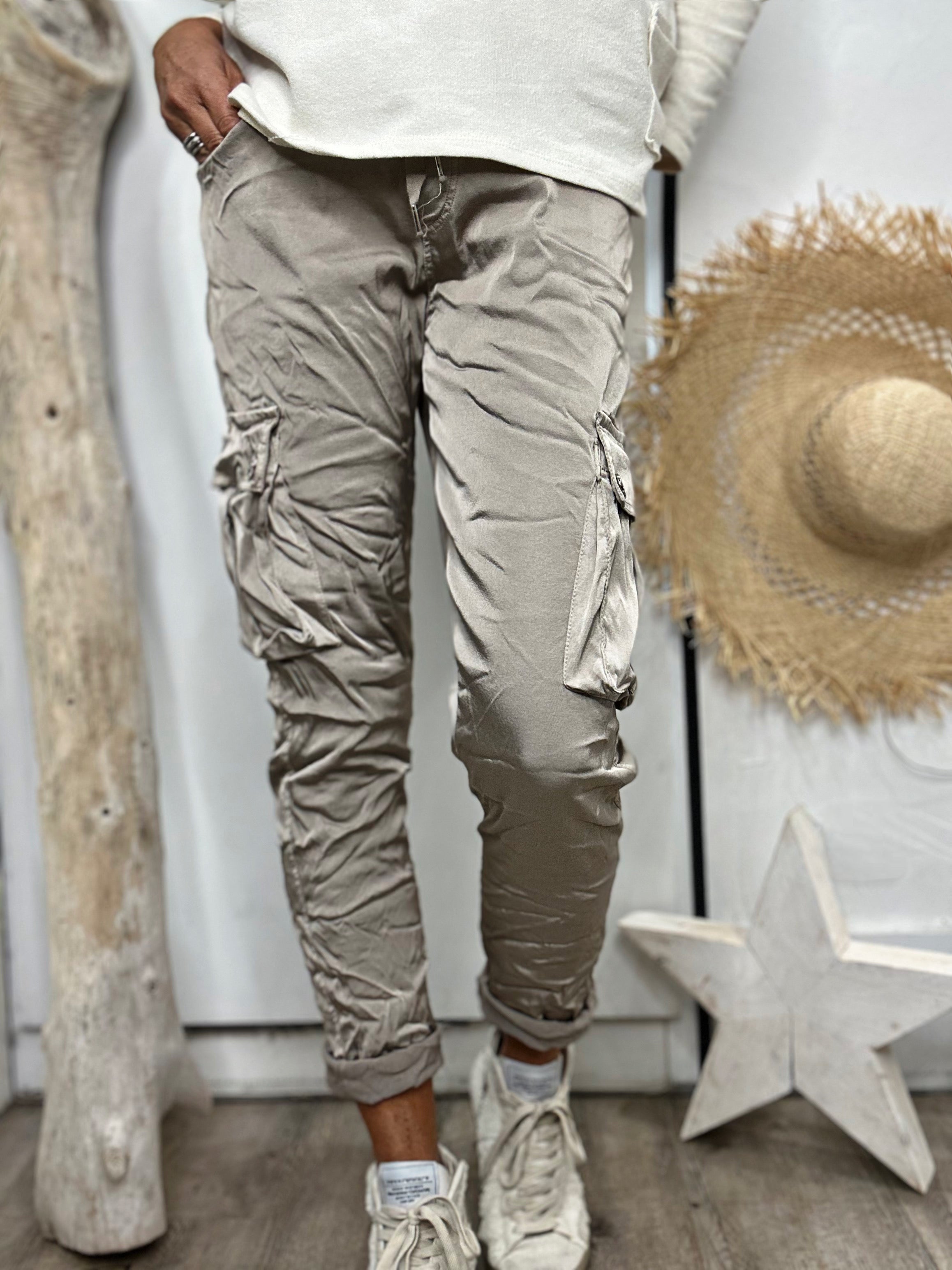 Pantalon CARGO Beige