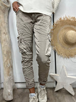 Charger l&#39;image dans la galerie, Pantalon CARGO Beige
