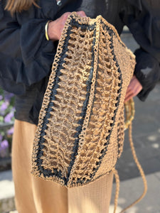 Sac RIVE GAUCHE Naturel/Noir