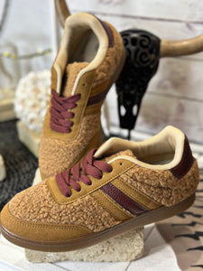 Baskets KENZA Camel