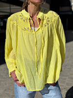 Charger l'image dans la galerie, Blouse NELISE Jaune
