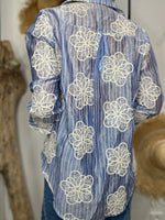 Charger l'image dans la galerie, Chemise IRIS Bleu
