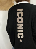 Charger l'image dans la galerie, Pull ICONIC Noir
