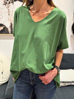 Charger l'image dans la galerie, Tee shirt uni LORIS Vert bouteille
