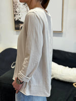 Charger l'image dans la galerie, T-shirt manches longues Beige - ILONA

