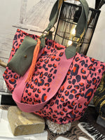 Charger l&#39;image dans la galerie, Sac VIBE SUMMER LEOPARD Fuchsia
