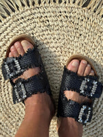 Charger l'image dans la galerie, Sandales ELVIRA Noir
