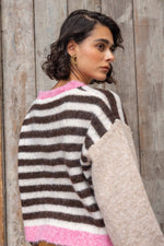 Charger l'image dans la galerie, Gilet MAIA Choco - Gold and Silver

