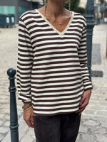 Charger l'image dans la galerie, Tee shirt TINO Choco
