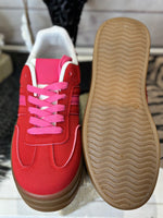 Charger l&#39;image dans la galerie, Baskets PAQUITA Rouge
