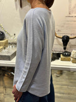 Charger l'image dans la galerie, Pull doux LINO Bleu ciel
