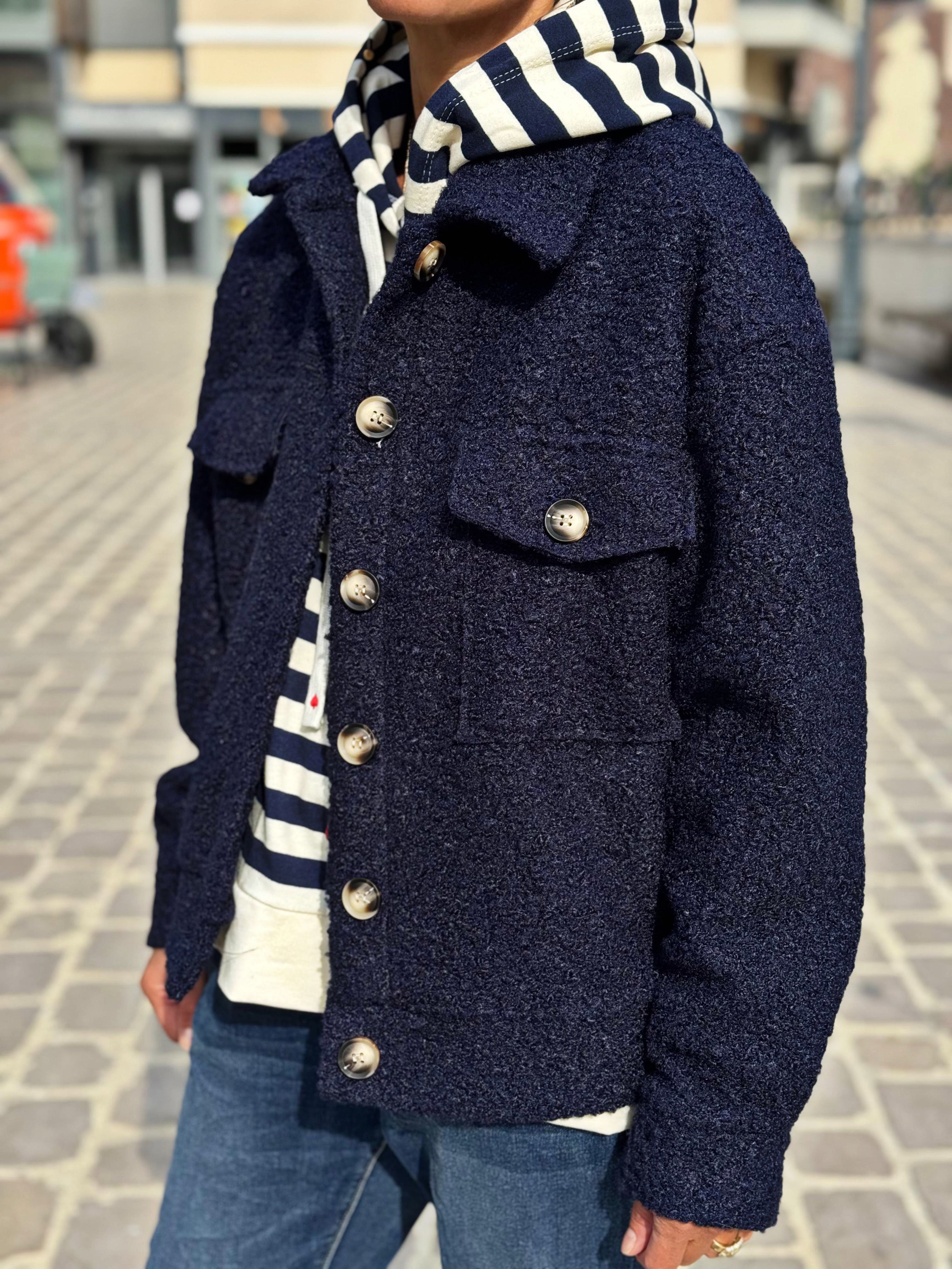 Blouson bouclette GAB Marine