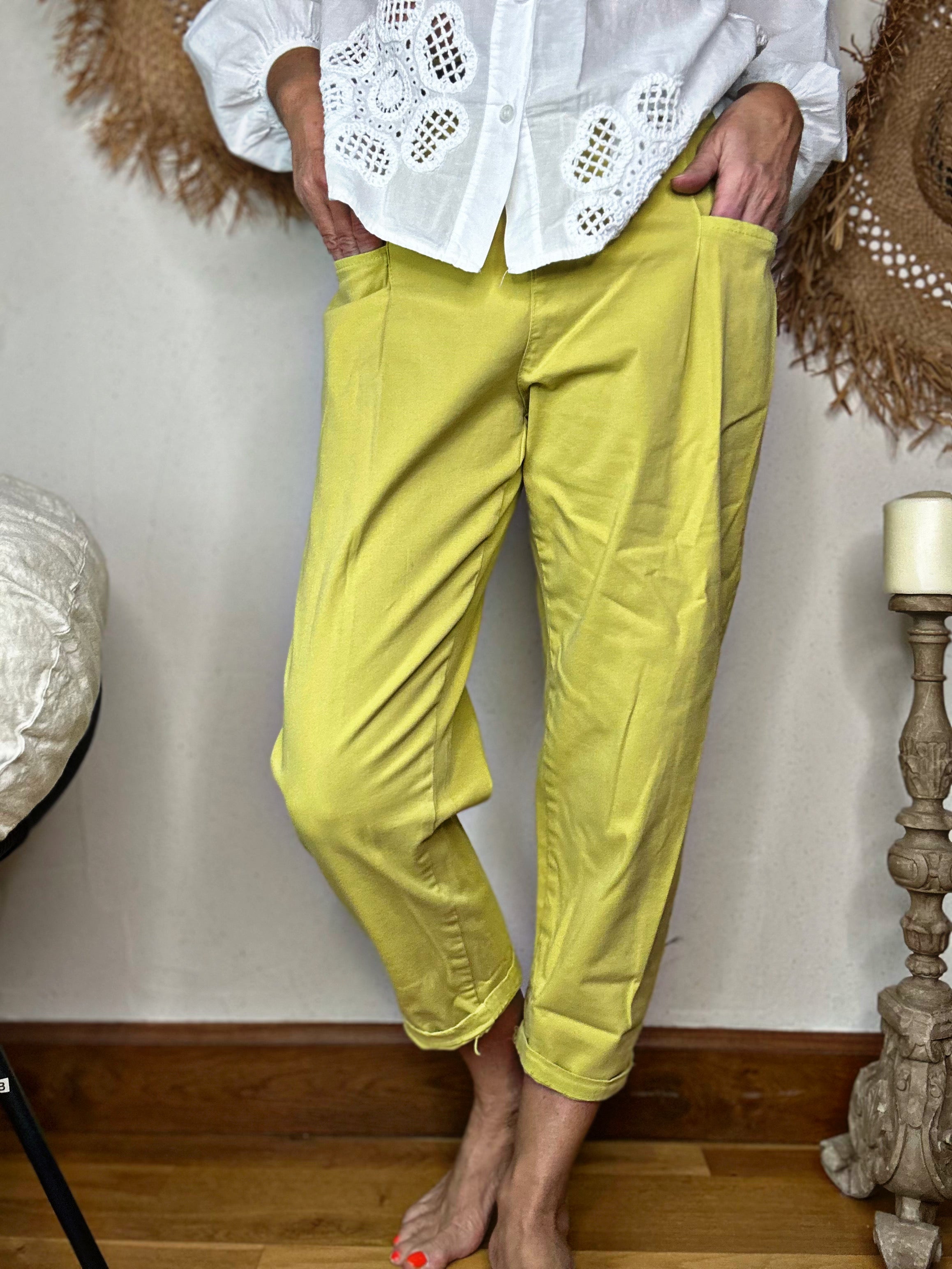 Pantalon ZAK Jaune