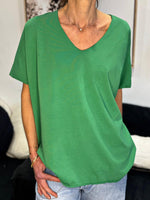Charger l'image dans la galerie, Tee shirt uni LORIS Vert
