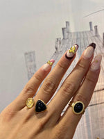 Charger l&#39;image dans la galerie, Bague NORA Noir
