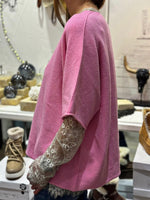 Charger l'image dans la galerie, Pull doux LALY Rose malabar
