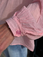 Charger l'image dans la galerie, Chemise Rose imprimé dos - LORYA
