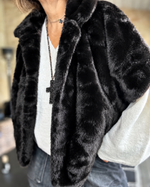 Charger l'image dans la galerie, Blouson manches courtes MAE Noir
