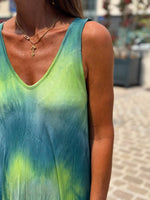 Charger l'image dans la galerie, Robe CASSANDRA Vert anis

